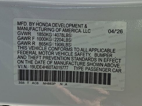 New 2026 Acura Integra A-Spec FWD image 7