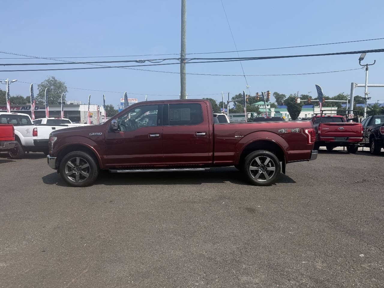 Used 2015 Ford F150 Lariat w/ Equipment Group 502A Luxury AWD/4WD image 1