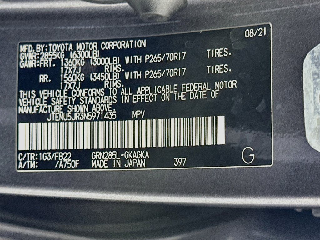Certified 2022 Toyota 4Runner SR5 AWD/4WD image 29