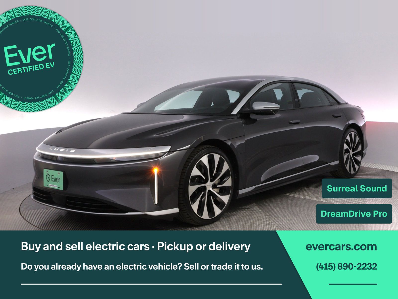 Used 2022 Lucid Air Grand Touring AWD/4WD image 1