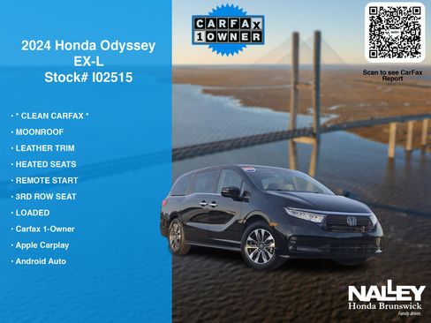 Certified 2024 Honda Odyssey EX-L image 7