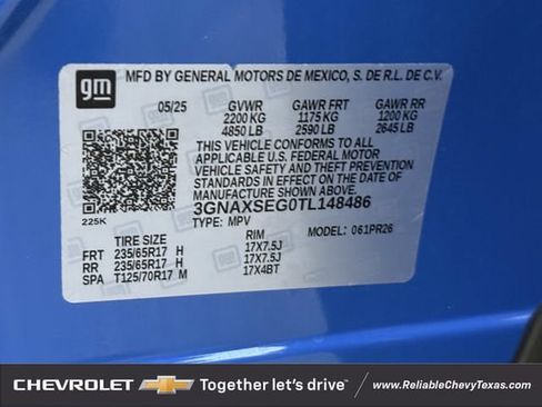 Used 2026 Chevrolet Equinox ACTIV w/ Convenience Package III AWD/4WD image 33