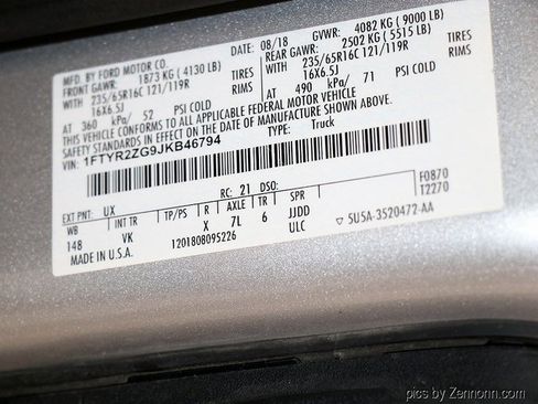 Used 2018 Ford Transit 250 Base image 29