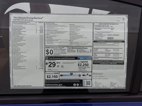 New 2026 BMW 330i xDrive Sedan w/ M Sport Package image 17