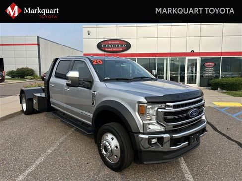 Used 2020 Ford F550 4x4 Crew Cab Super Duty w/ Lariat Value Package image 1