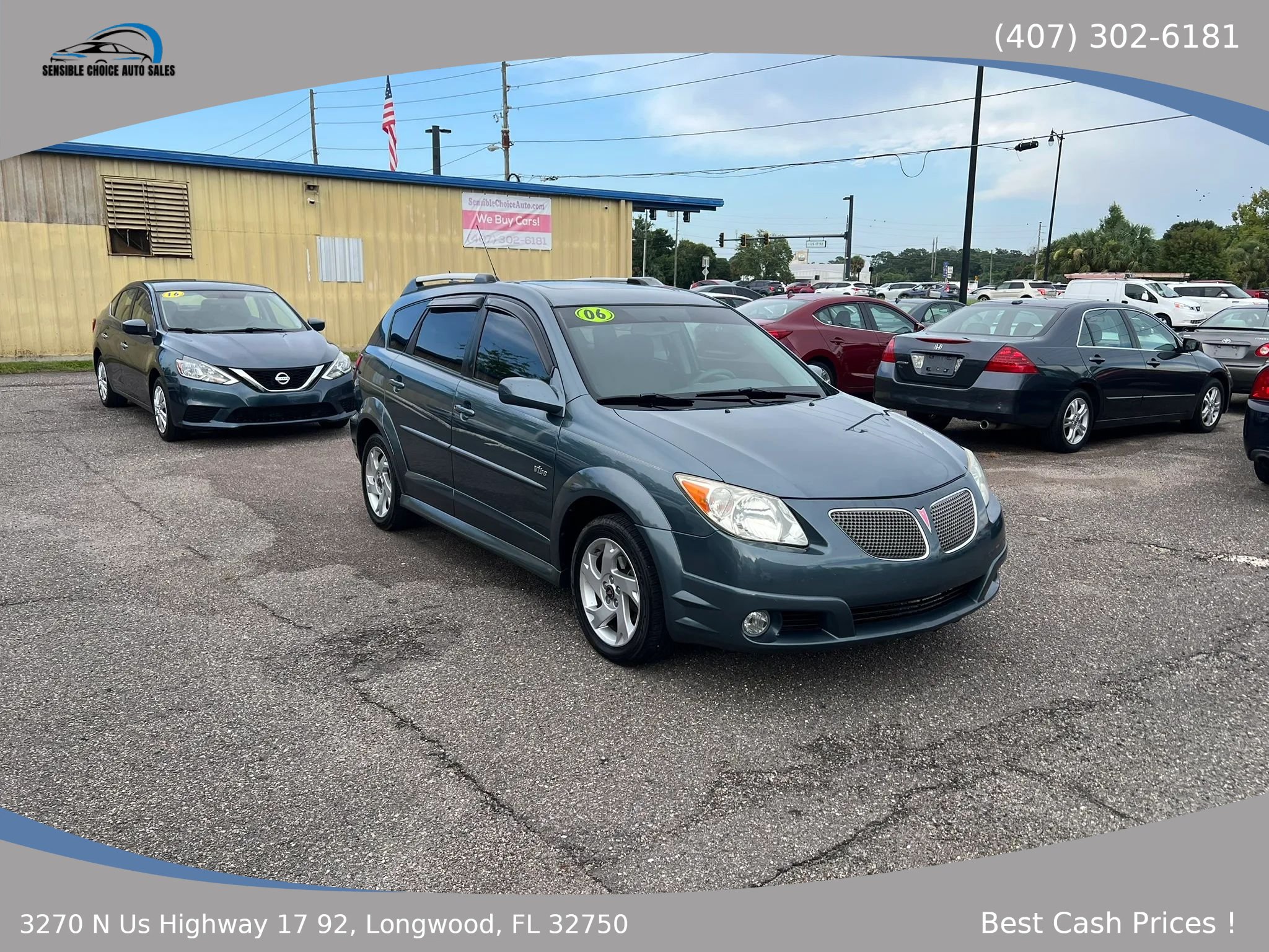 Used 2006 Pontiac Vibe w/ Sport Package FWD image 1