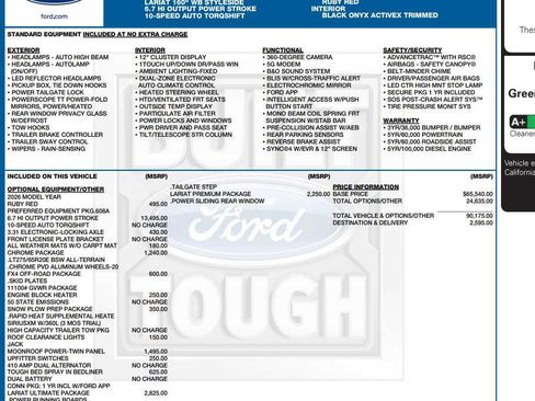 New 2026 Ford F250 Lariat w/ Lariat Ultimate Package AWD/4WD image 2