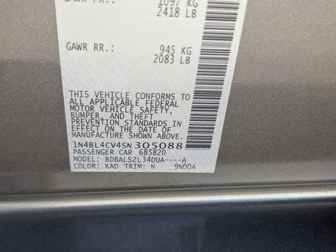 Certified 2025 Nissan Altima 2.5 SR image 31