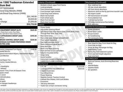 Used 2013 RAM 1500 Tradesman w/ Popular Equipment Group AWD/4WD image 19