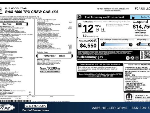 Used 2023 RAM 1500 TRX w/ TRX Level 1 Equipment Group image 32