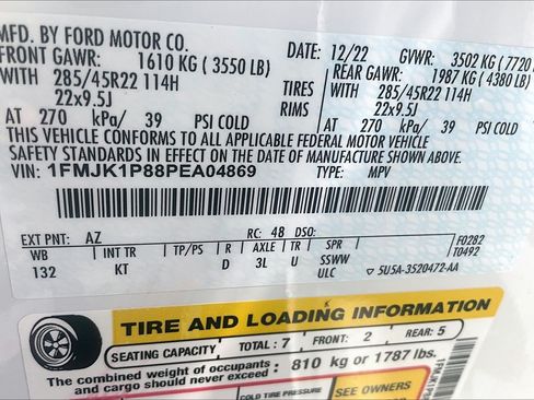 Used 2023 Ford Expedition Max King Ranch AWD/4WD image 34