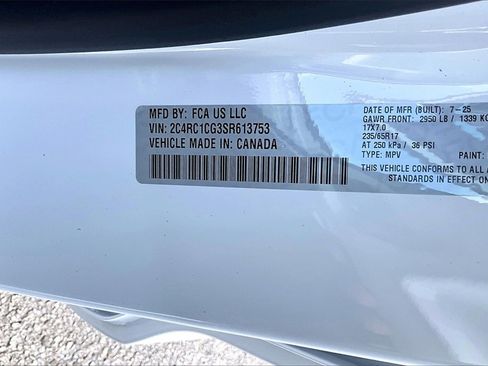 New 2025 Chrysler Voyager LX image 11