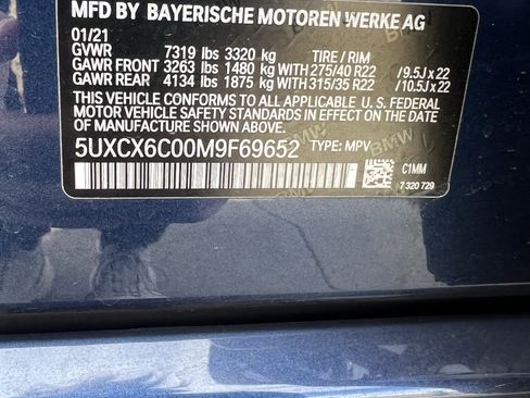 Used 2021 BMW X7 M50i image 37