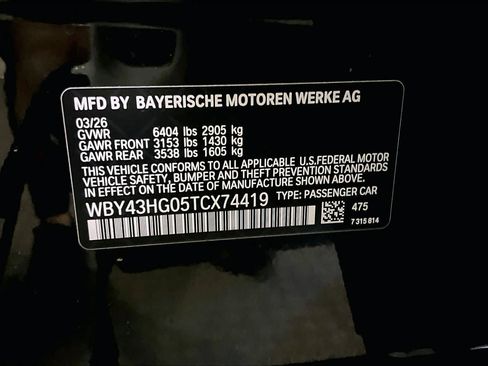 New 2026 BMW i5 M60 AWD/4WD image 12