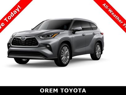 New 2026 Toyota Highlander Platinum