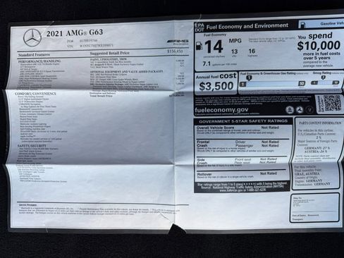 Used 2021 Mercedes-Benz G 63 AMG 4MATIC image 46