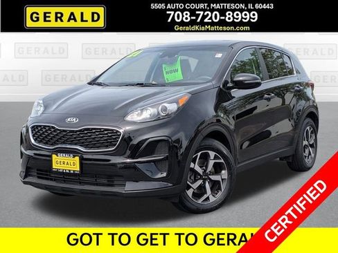 Certified 2021 Kia Sportage LX w/ LX Fwd Popular Package image 1