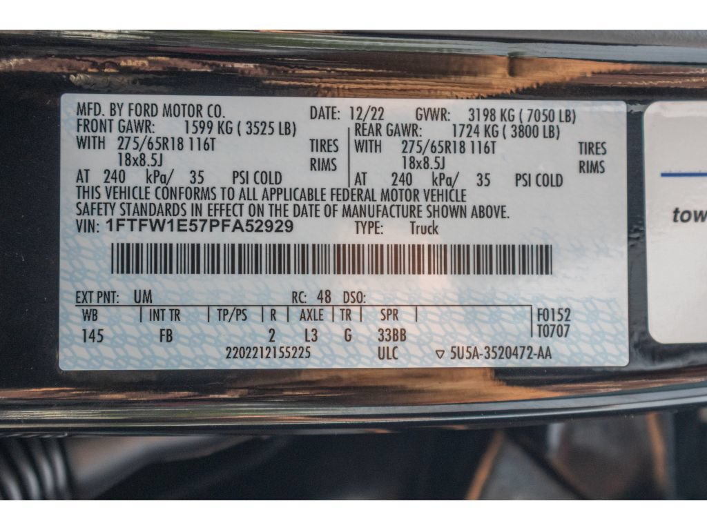 Used 2023 Ford F150 XLT w/ Equipment Group 302A High AWD/4WD image 30