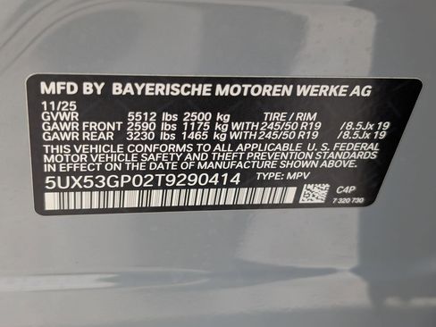 New 2026 BMW X3 xDrive30 w/ M Sport Package image 21