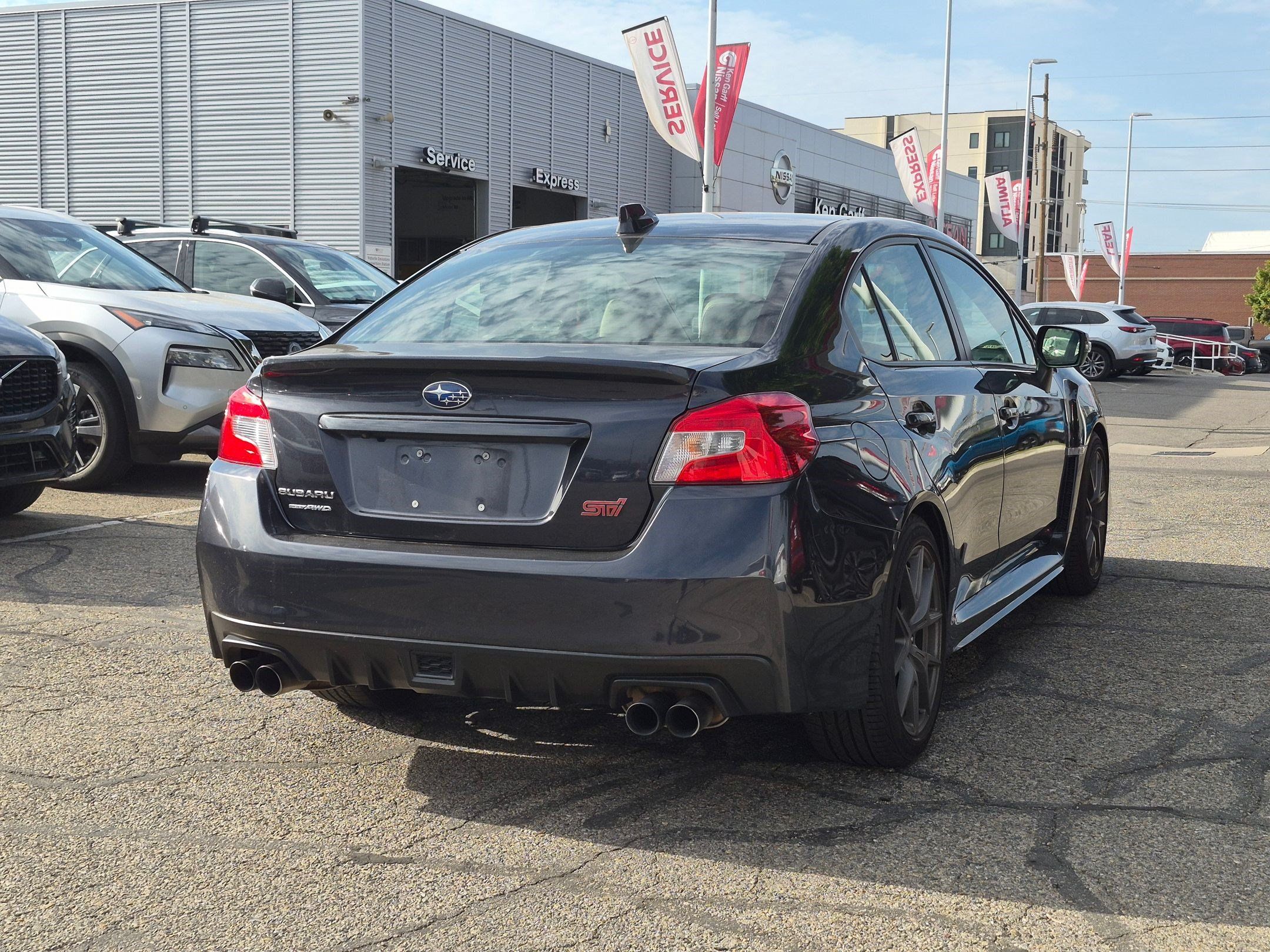 Used 2018 Subaru WRX STI Limited AWD/4WD image 3