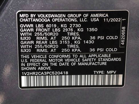Used 2023 Volkswagen Atlas SE AWD/4WD image 51