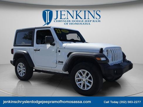 Certified 2023 Jeep Wrangler Sport AWD/4WD image 1