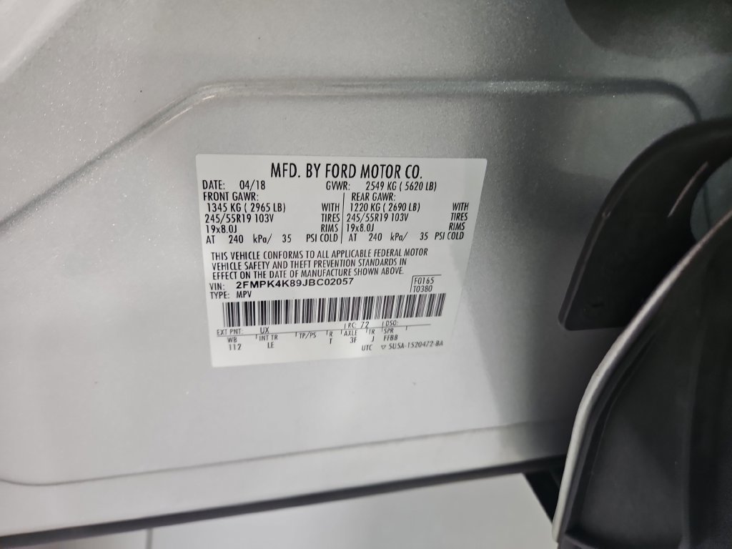 Used 2018 Ford Edge Titanium AWD/4WD image 29