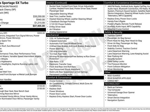 Certified 2022 Kia Sportage SX AWD/4WD image 6