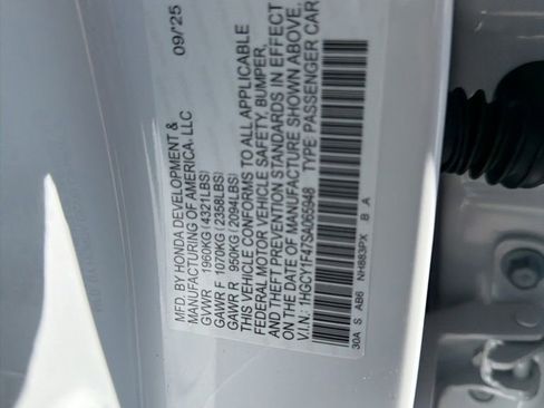 Certified 2025 Honda Accord SE image 31