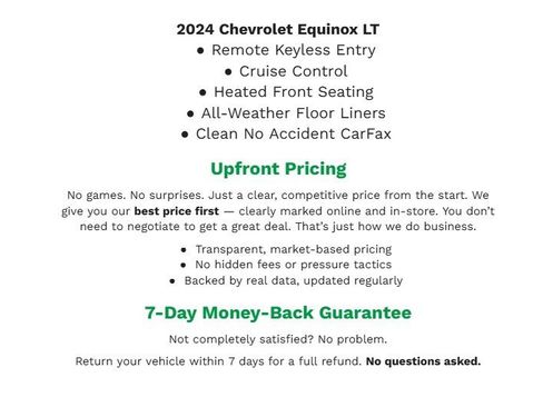 Used 2024 Chevrolet Equinox LT AWD/4WD image 2