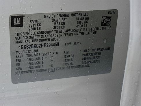 Used 2017 GMC Yukon SLT w/ Open Road Package image 37