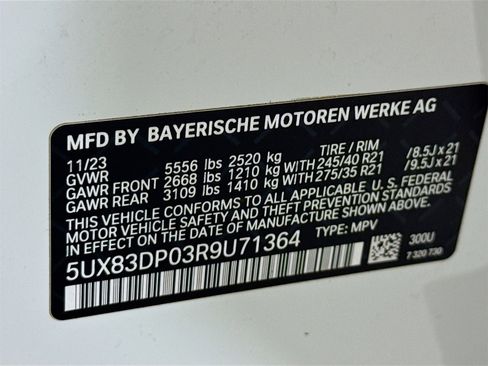Used 2024 BMW X3 M40i w/ Shadowloine Package image 34