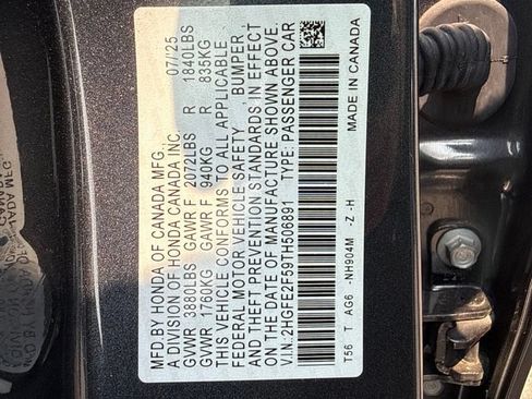 Used 2026 Honda Civic Sport image 28