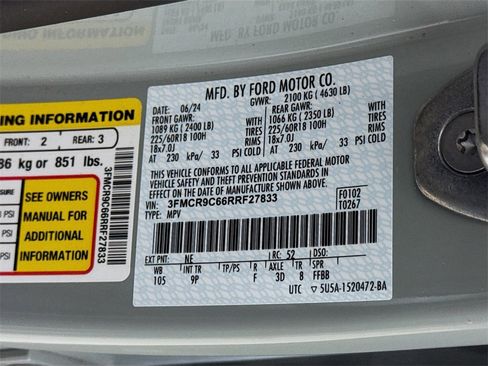 Used 2024 Ford Bronco Sport Outer Banks w/ Tech Package image 32