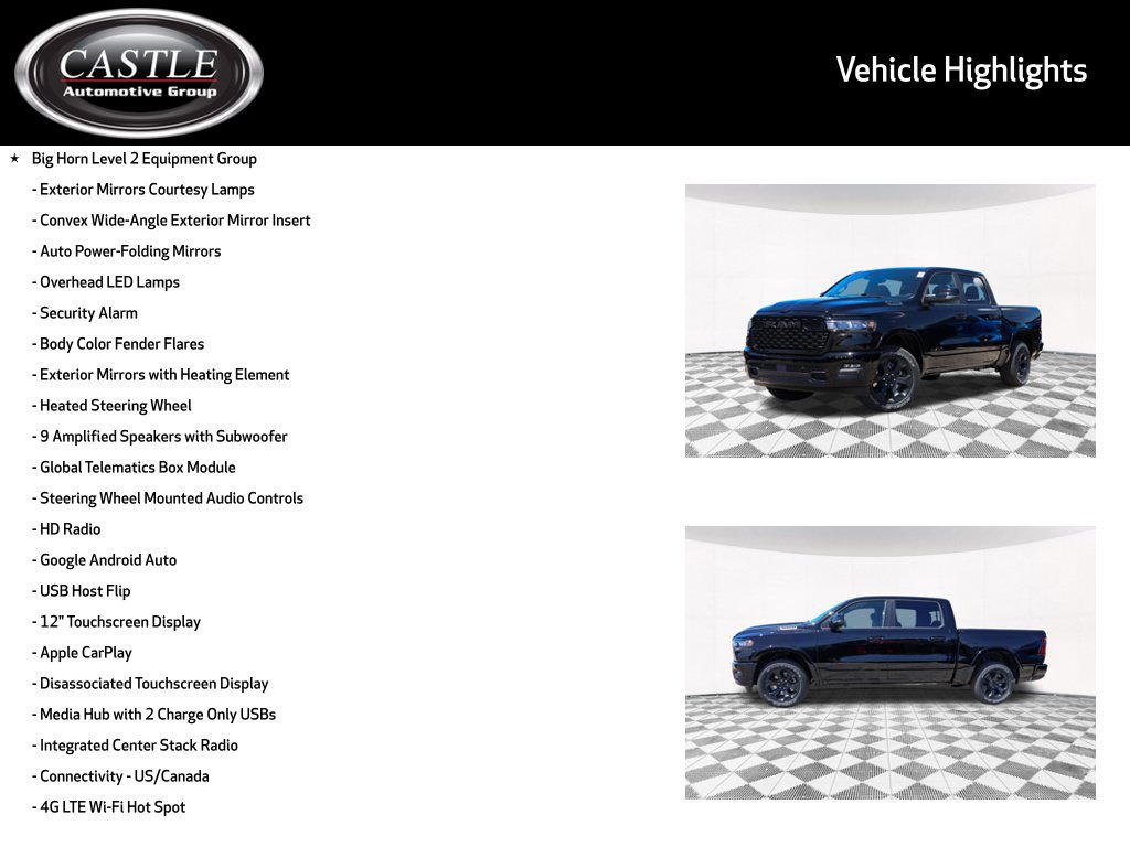 New 2026 RAM 1500 Big Horn AWD/4WD image 6