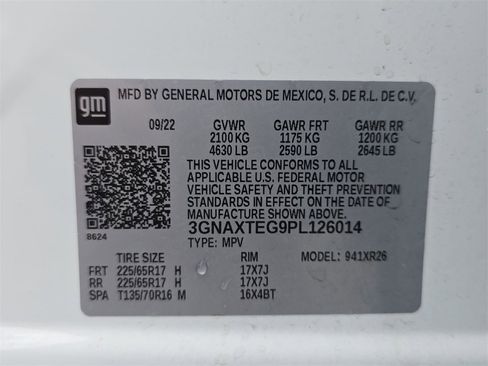 Used 2023 Chevrolet Equinox LT w/ Driver Convenience Package image 35