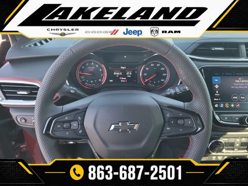 Used 2022 Chevrolet TrailBlazer RS w/ Technology Package FWD image 25