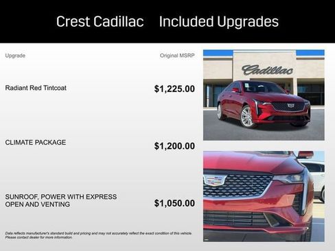 New 2025 Cadillac CT4 Premium Luxury image 5