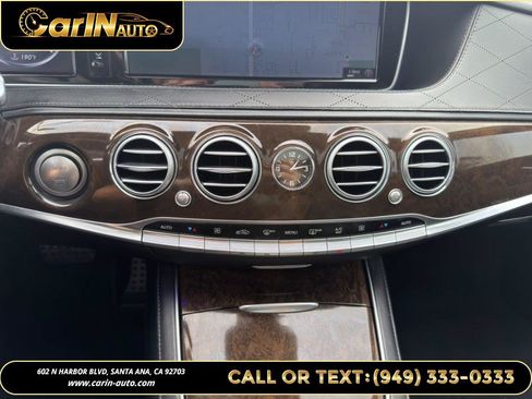Used 2015 Mercedes-Benz S 550 Sedan w/ Sport Package image 29