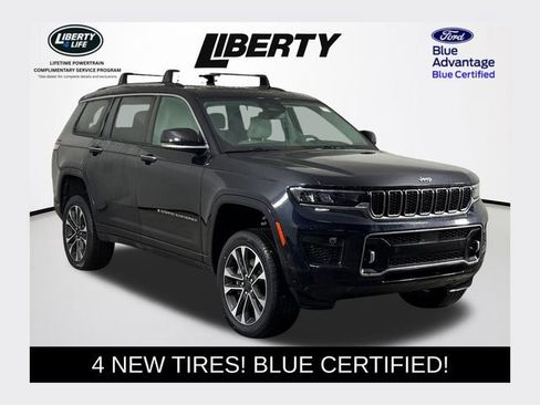Used 2023 Jeep Grand Cherokee L Overland w/ Rear Seat Video Group I AWD/4WD image 1