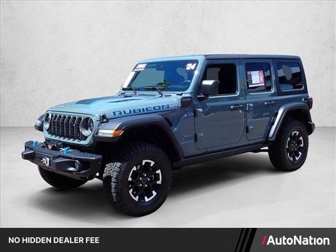 Used 2024 Jeep Wrangler Unlimited Rubicon 4xe w/ Capability Package AWD/4WD image 1