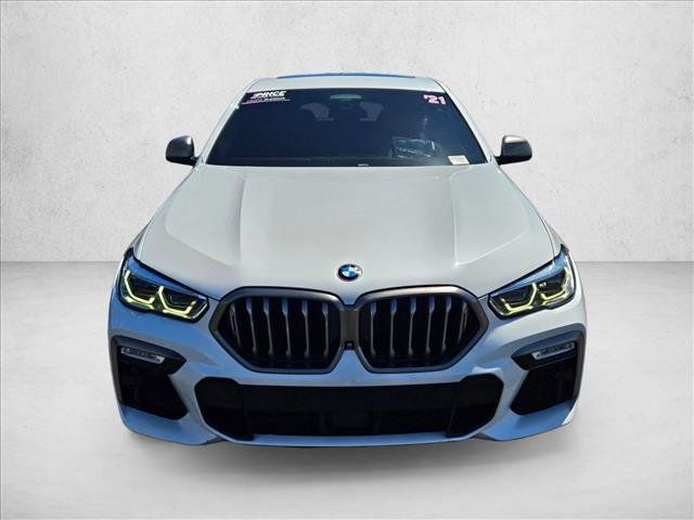 Used 2021 BMW X6 M50i w/ Executive Package AWD/4WD image 2