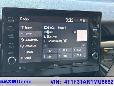 Used 2021 Toyota Camry XLE w/ Navigation Upgrade Package FWD image 36
