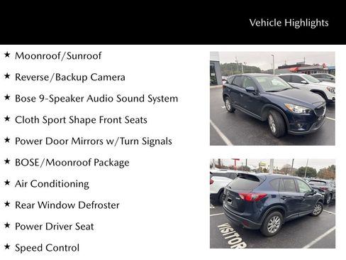 Used 2014 MAZDA CX-5 Touring w/ Bose/Moonroof Package image 4