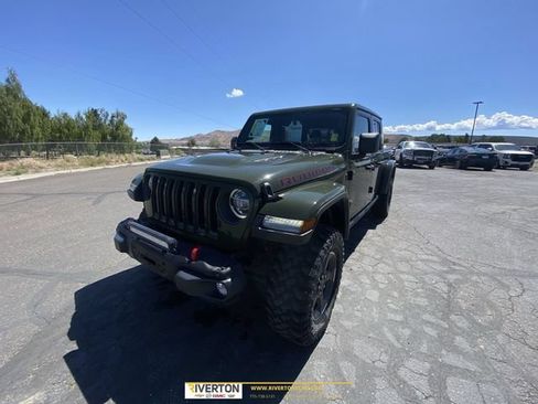 Used 2022 Jeep Gladiator Rubicon w/ LED Lighting Group AWD/4WD image 1