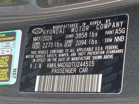 New 2026 Hyundai Elantra Sport FWD image 11