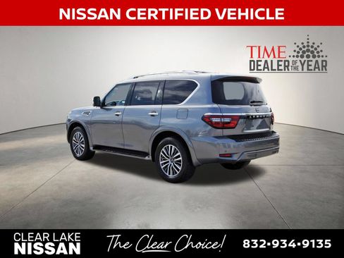 Certified 2024 Nissan Armada SL w/ Captain's Chairs Package RWD image 6