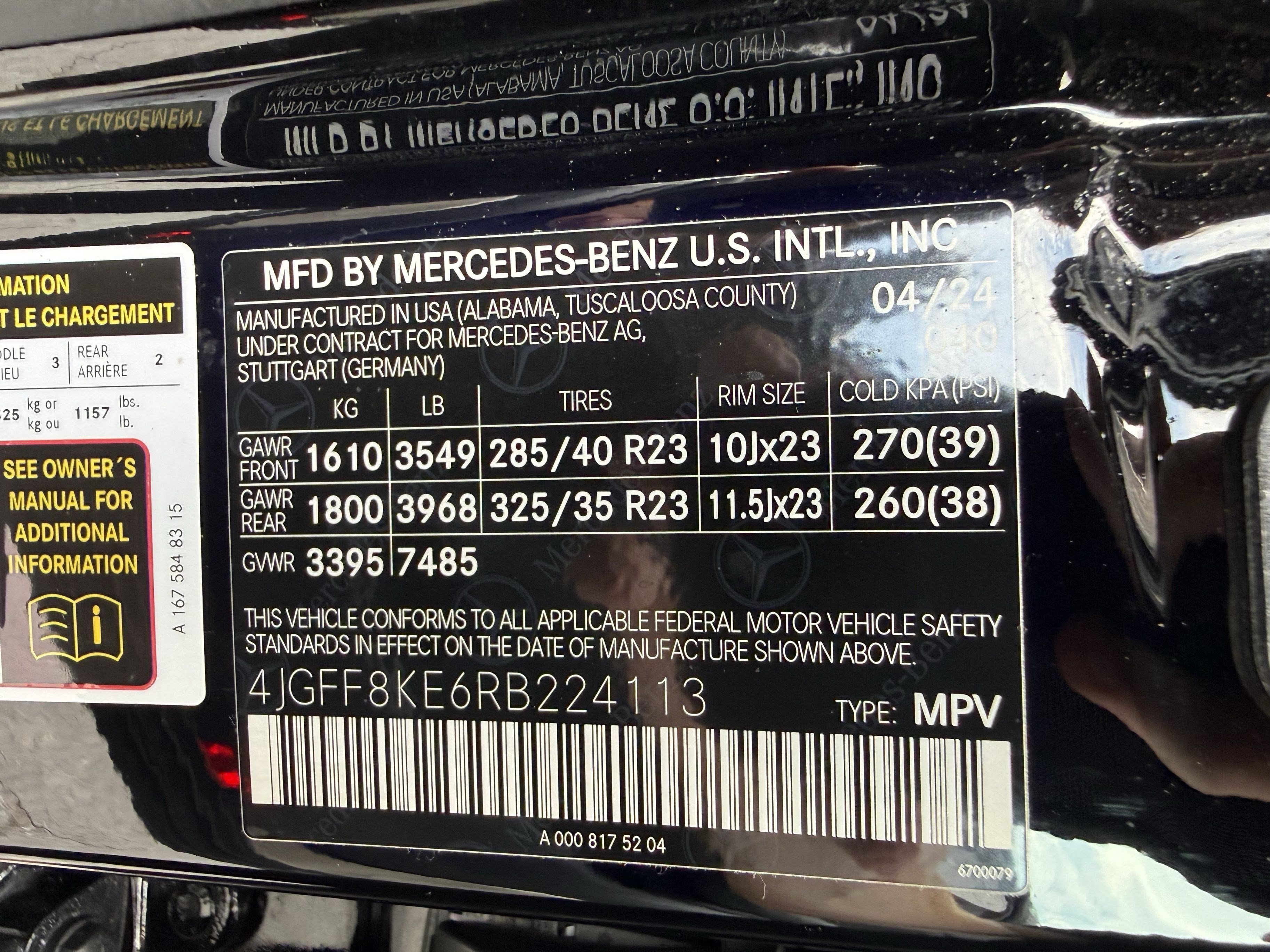 Used 2024 Mercedes-Benz GLS 63 AMG 4MATIC image 36