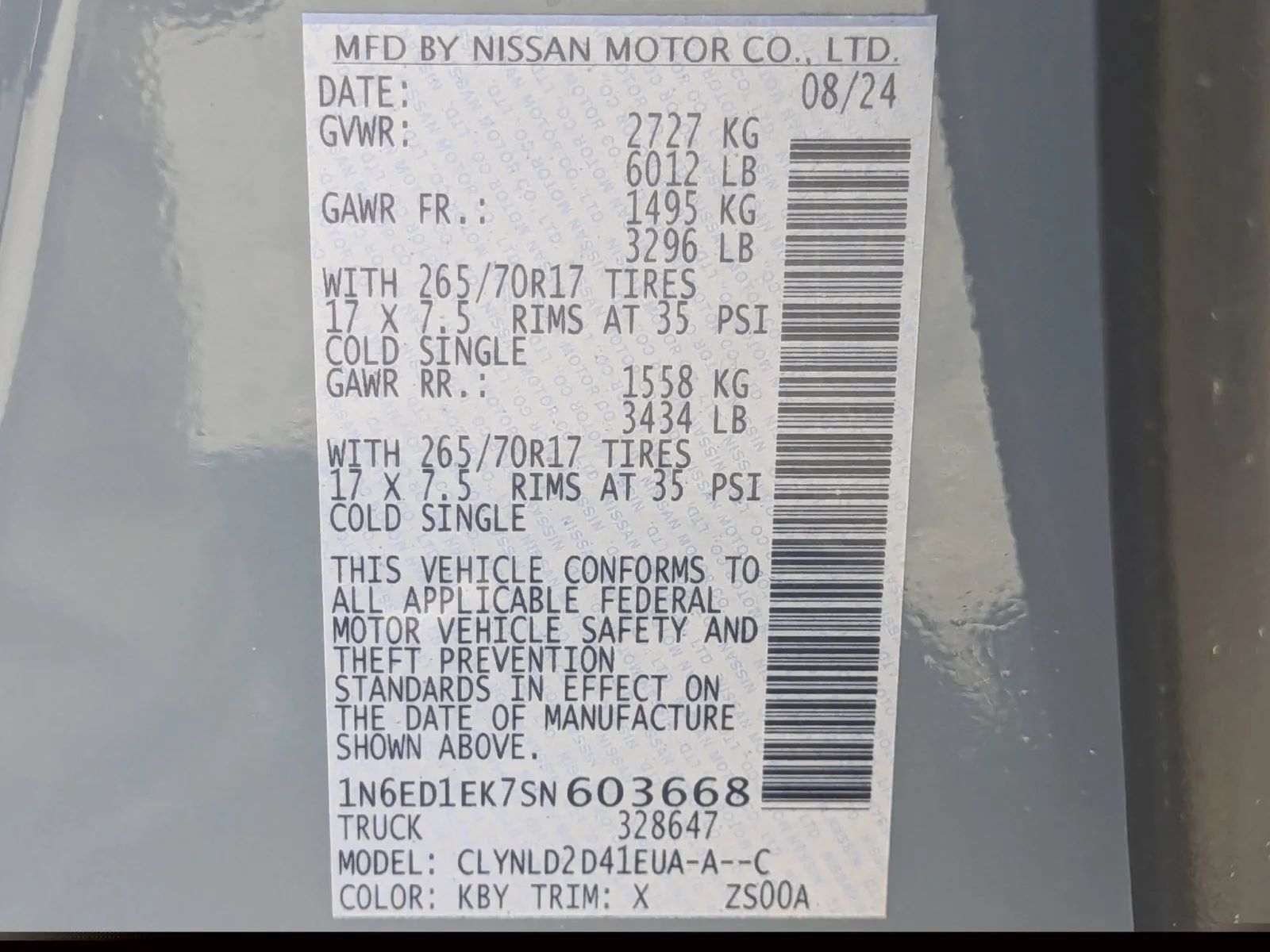 Certified 2025 Nissan Frontier PRO-4X AWD/4WD image 27