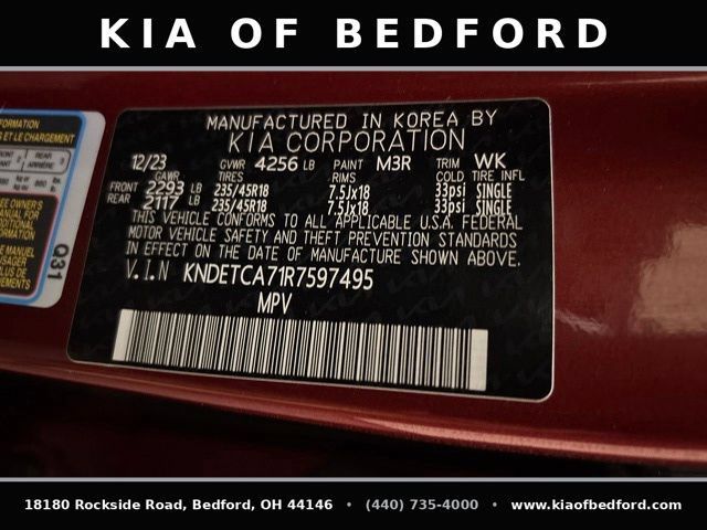 Certified 2024 Kia Seltos SX AWD/4WD image 14